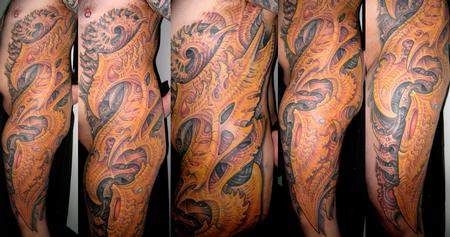 Tattoos - Biomech Ribs - 113554